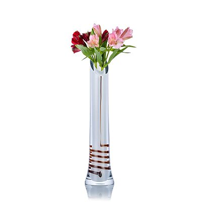Skleněná váza - LINE - DOPRODEJ - obrázek