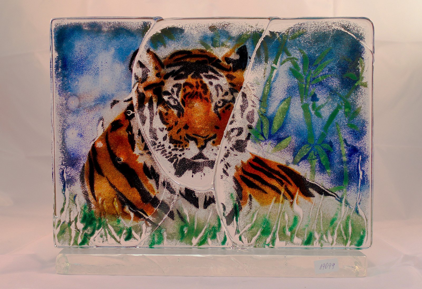 Skleněný obraz "Tygr" - obrázek
