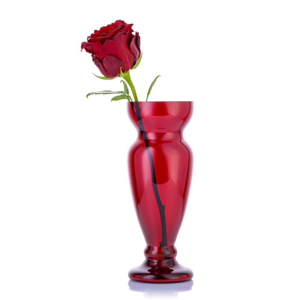 Skleněná váza AMPHORA Doprodej - obrázek