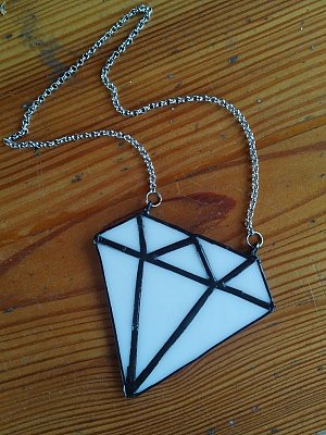 Origami - Drahokam vitráž - obrázek