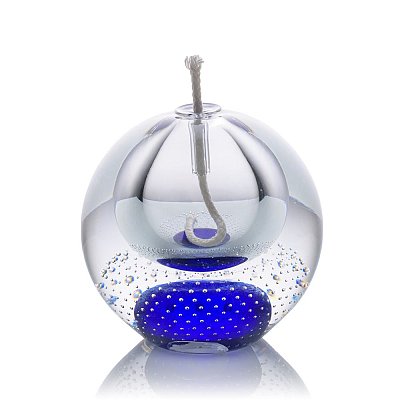 Skleněná olejová lampa - obrázek