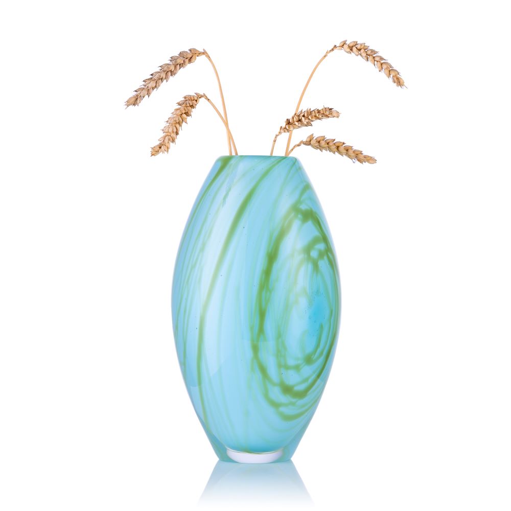 Skleněná váza "EARTH" kolekce Galagie - obrázek