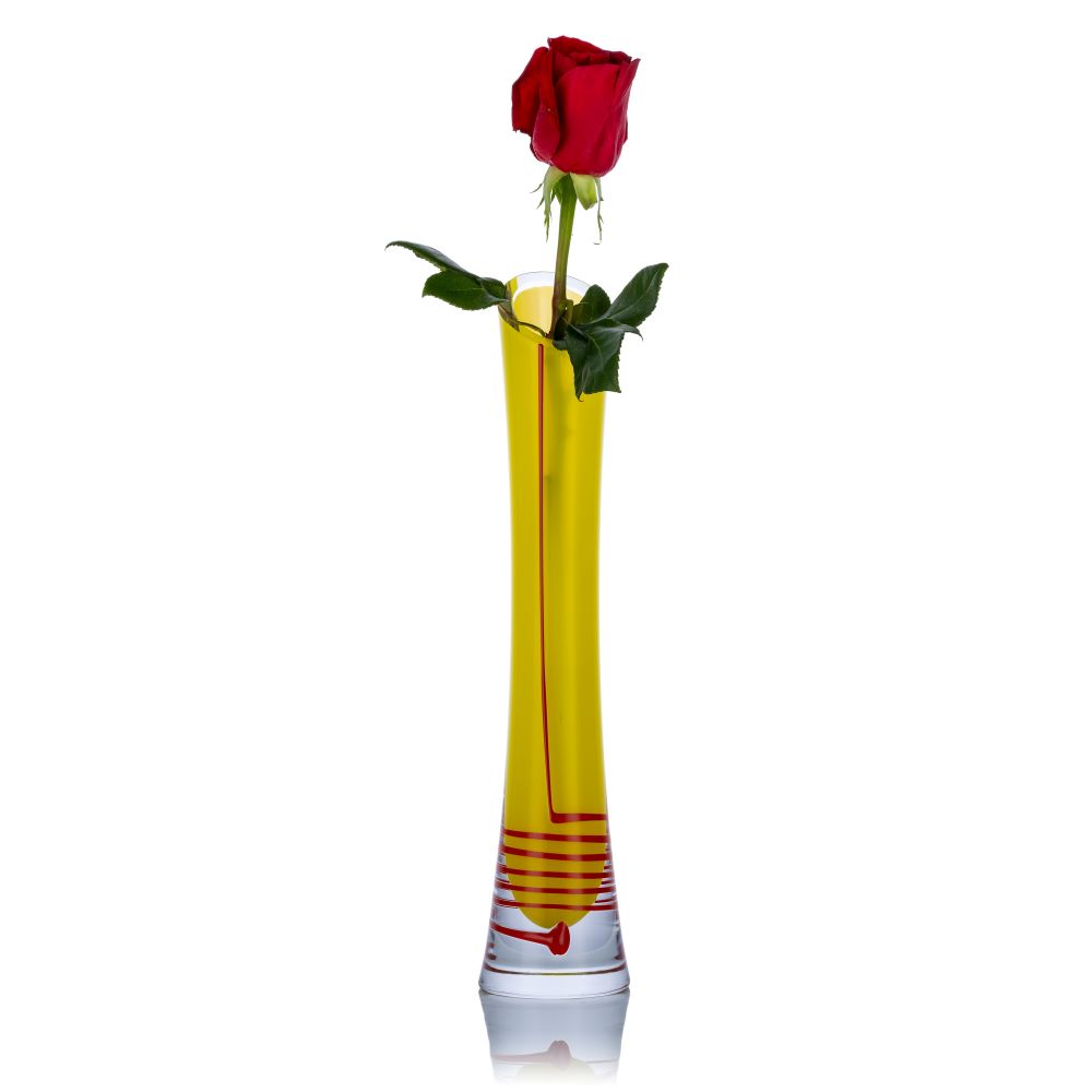 Skleněná váza LINE DOPRODEJ - obrázek