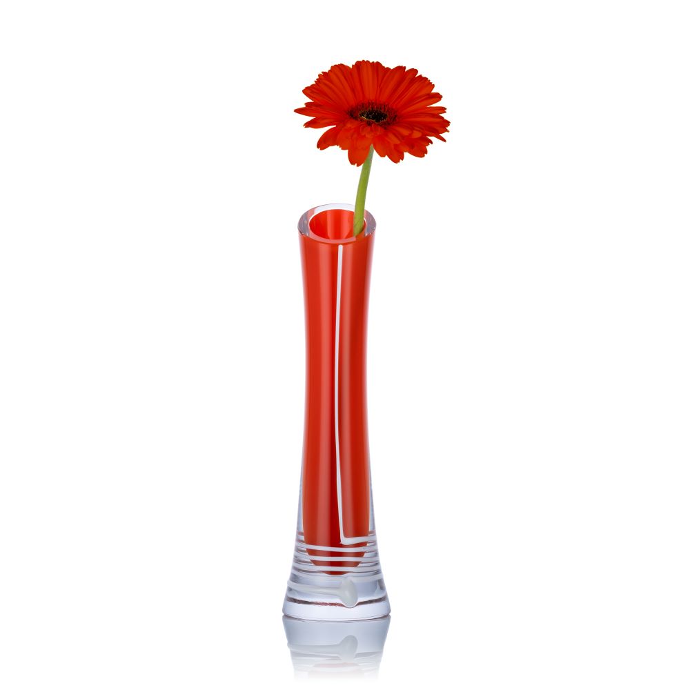 Skleněná váza - LINE - DOPRODEJ - obrázek