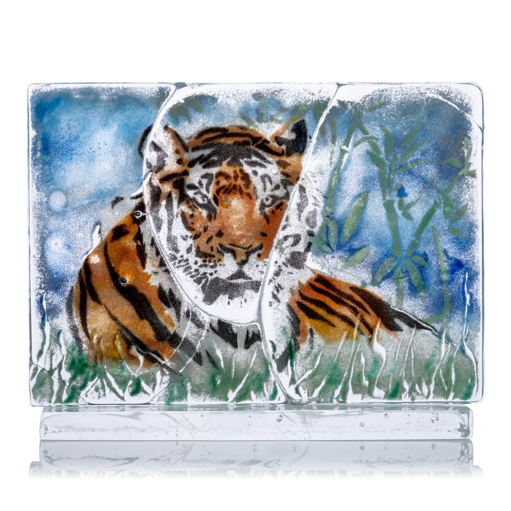 Skleněný obraz "Tygr" - obrázek