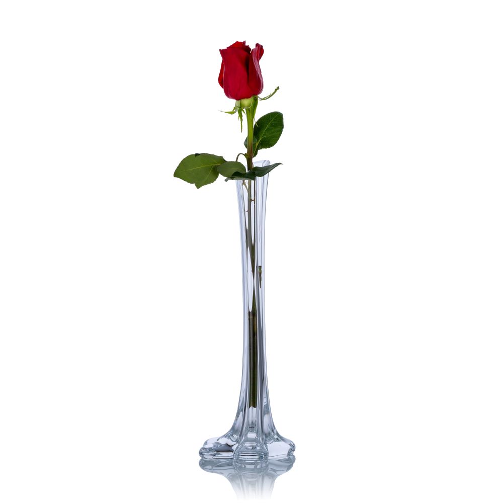 Skleněná váza Flower" - obrázek
