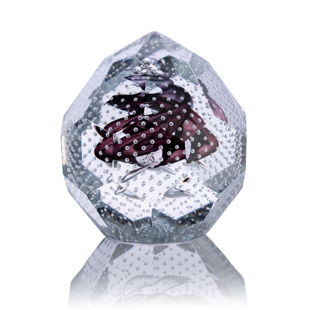 Diamant "Dark violet" - broušený objekt - obrázek