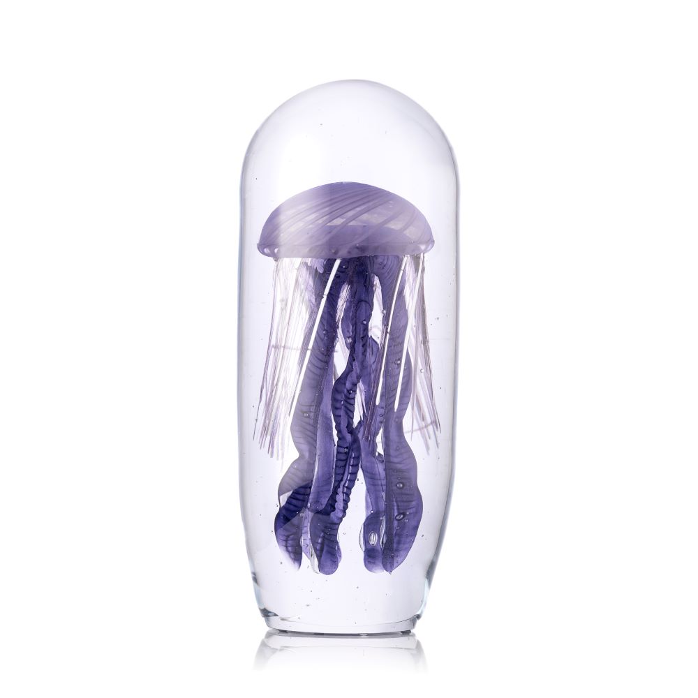 Skleněný objekt - "Jellyfish" - obrázek