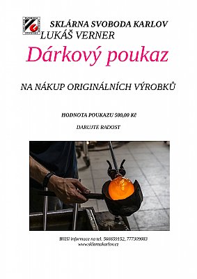 Dárkový poukaz - 500,- - obrázek