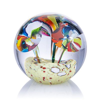 Skleněné těžítko Pelíšky - obrázek