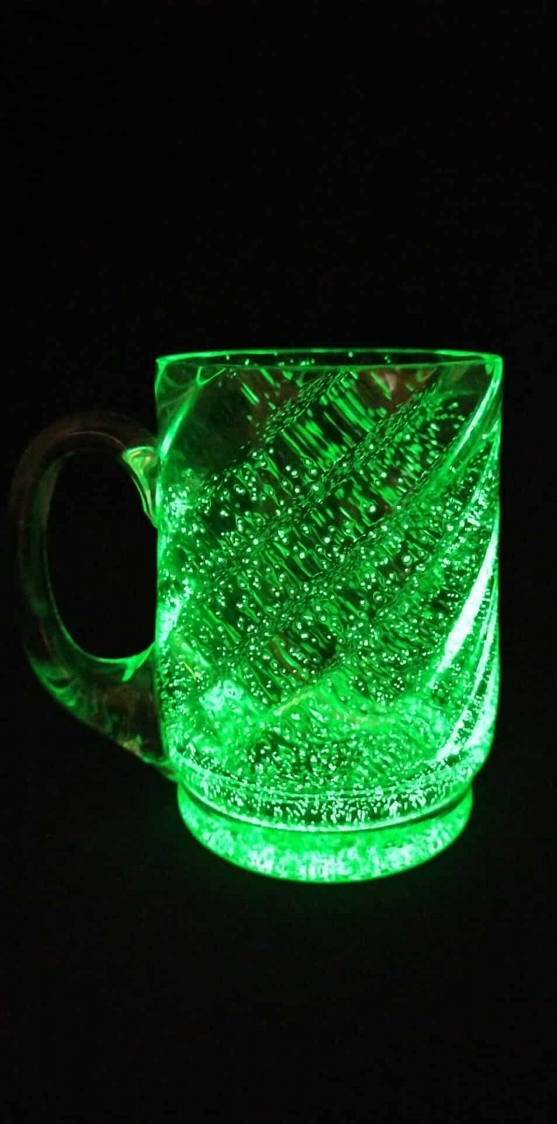 Skleněný půllitr na pivo Doprodej svítící - obrázek