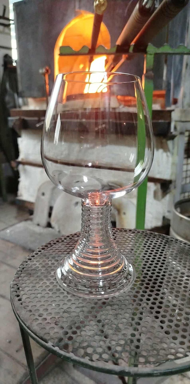 Skleněná číše Říman Doprodej - obrázek