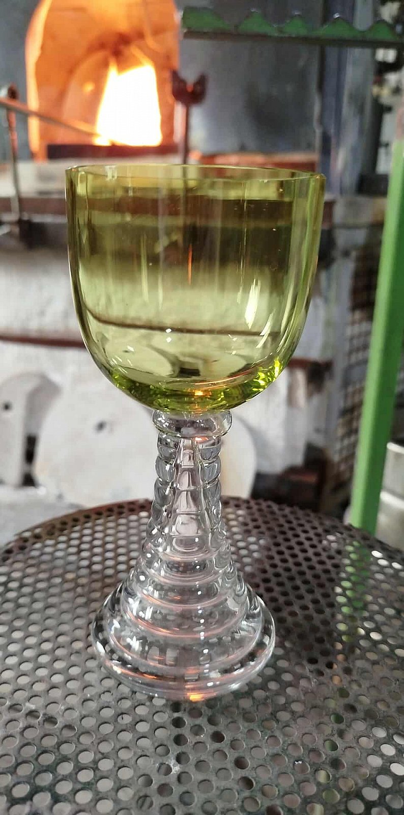 Skleněná číše Říman Doprodej - obrázek