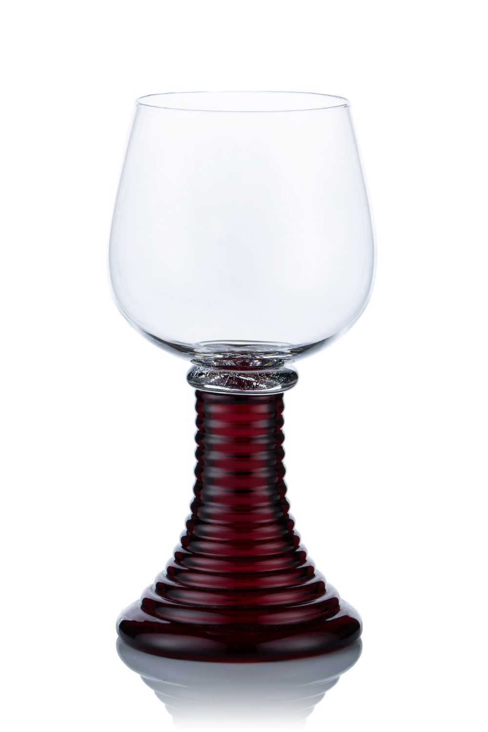 Sklenice na víno Říman Červená - obrázek