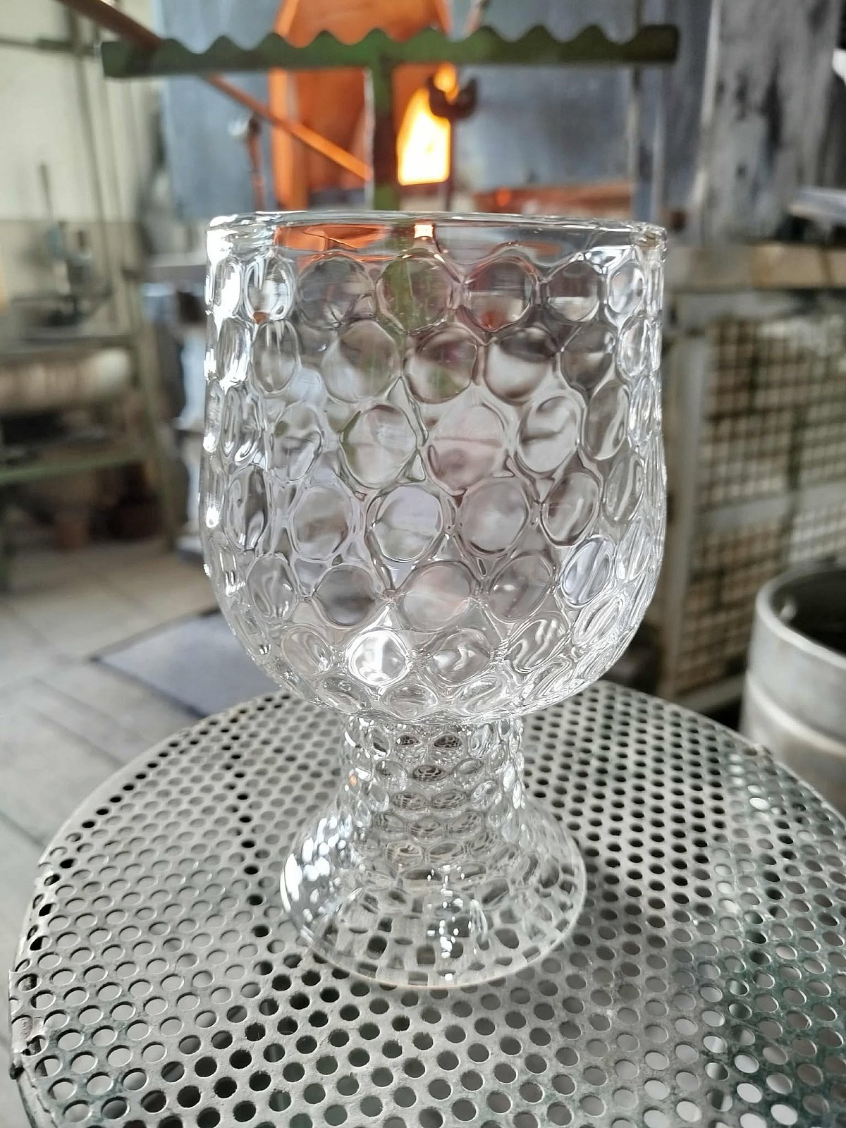 Skleněná číše Doprodej - obrázek