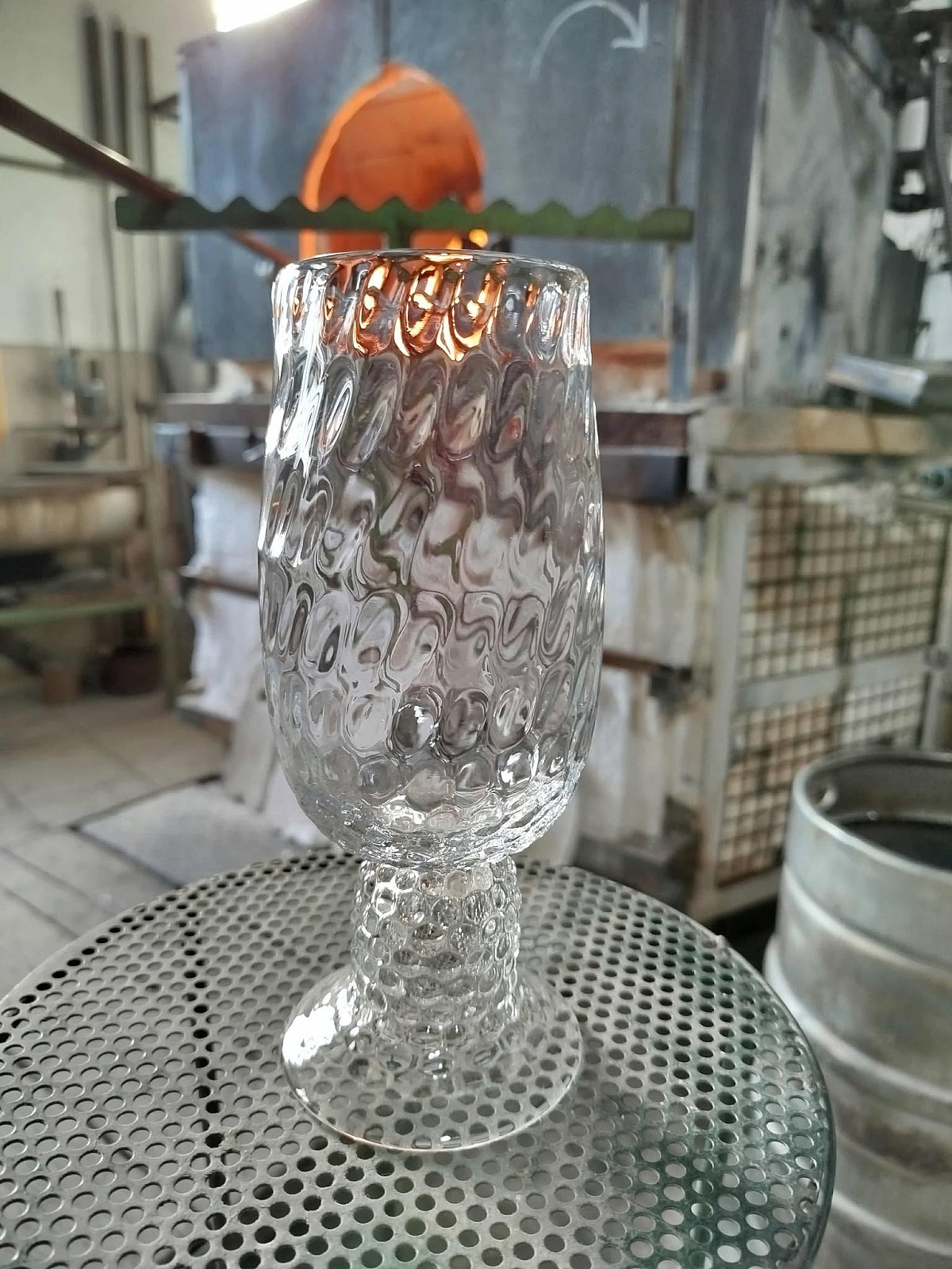 Skleněná číše Doprodej - obrázek