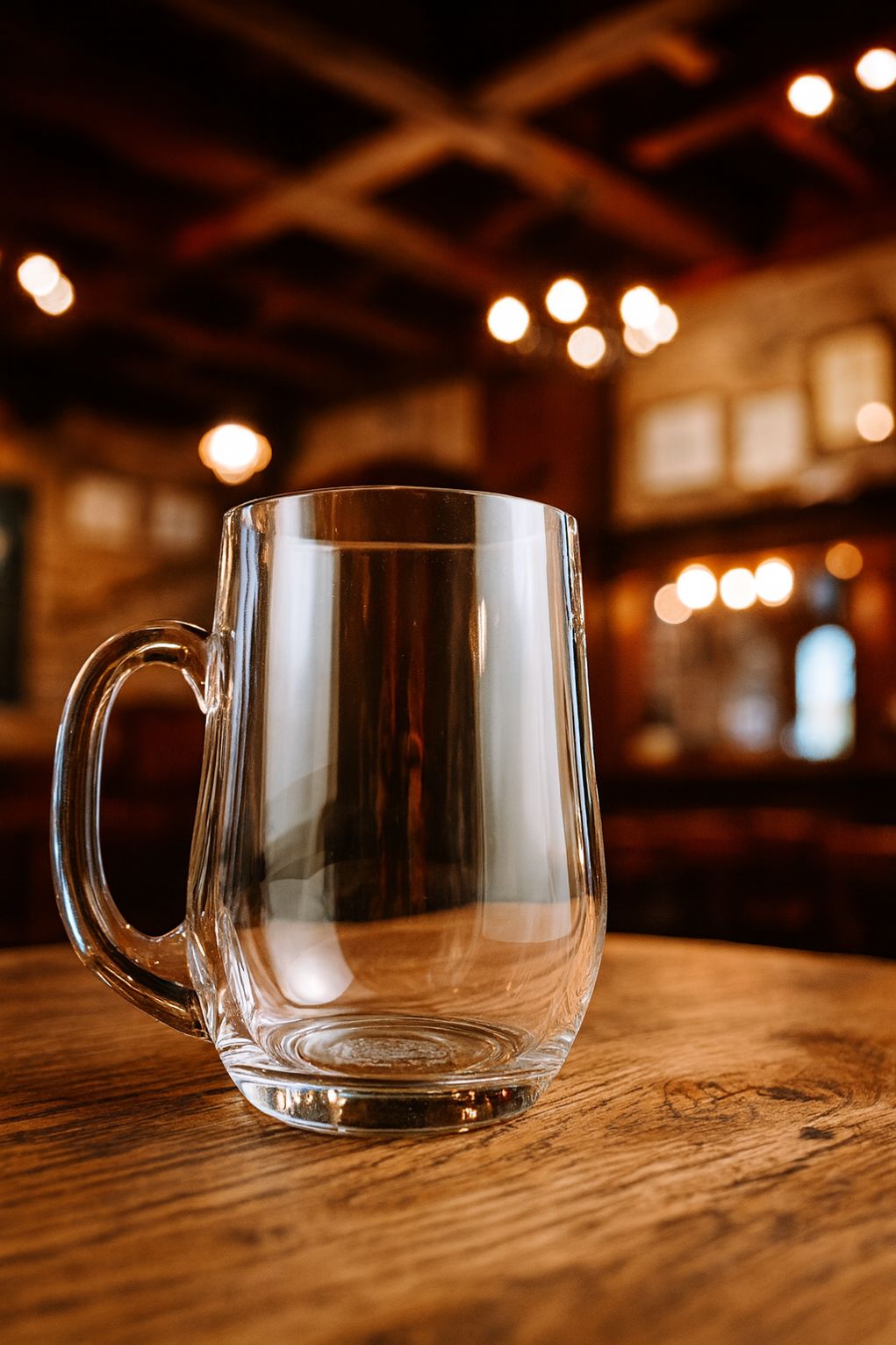 Skleněná třetinka Bucláček Křišťál - obrázek