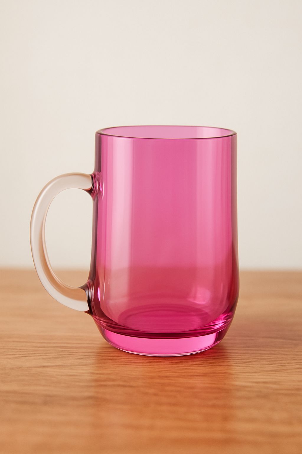 Skleněná třetinka Bucláček Růžový - obrázek