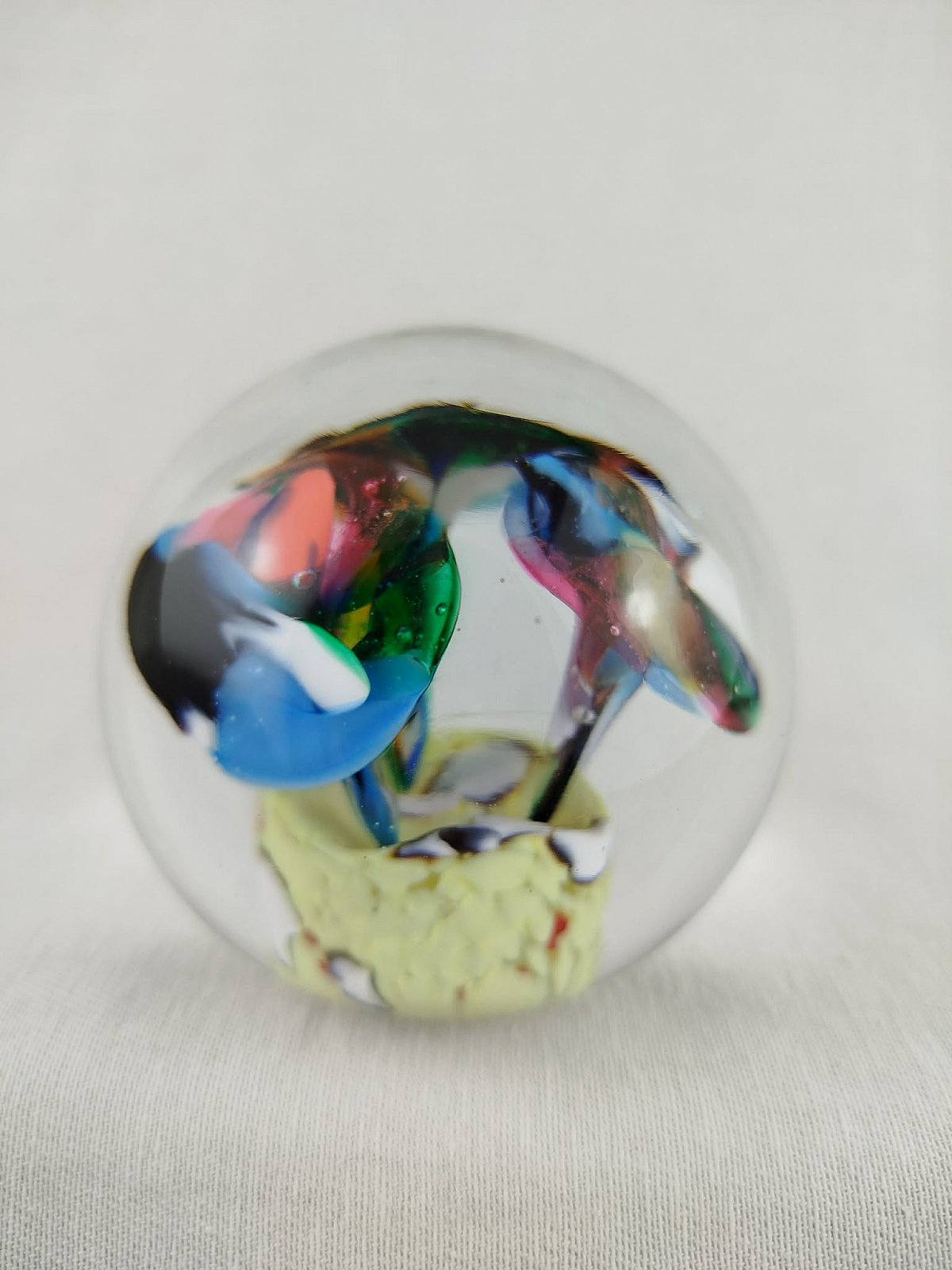 Skleněné těžítko Květ Doprodej - obrázek