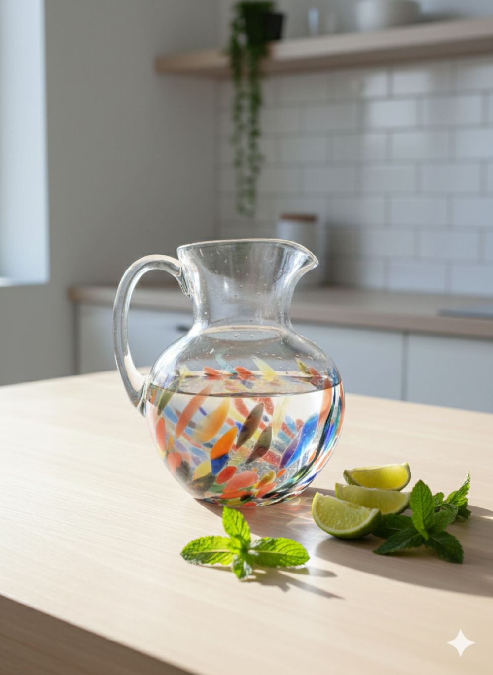 Skleněný džbán 1,8l MULTI Světlý - obrázek