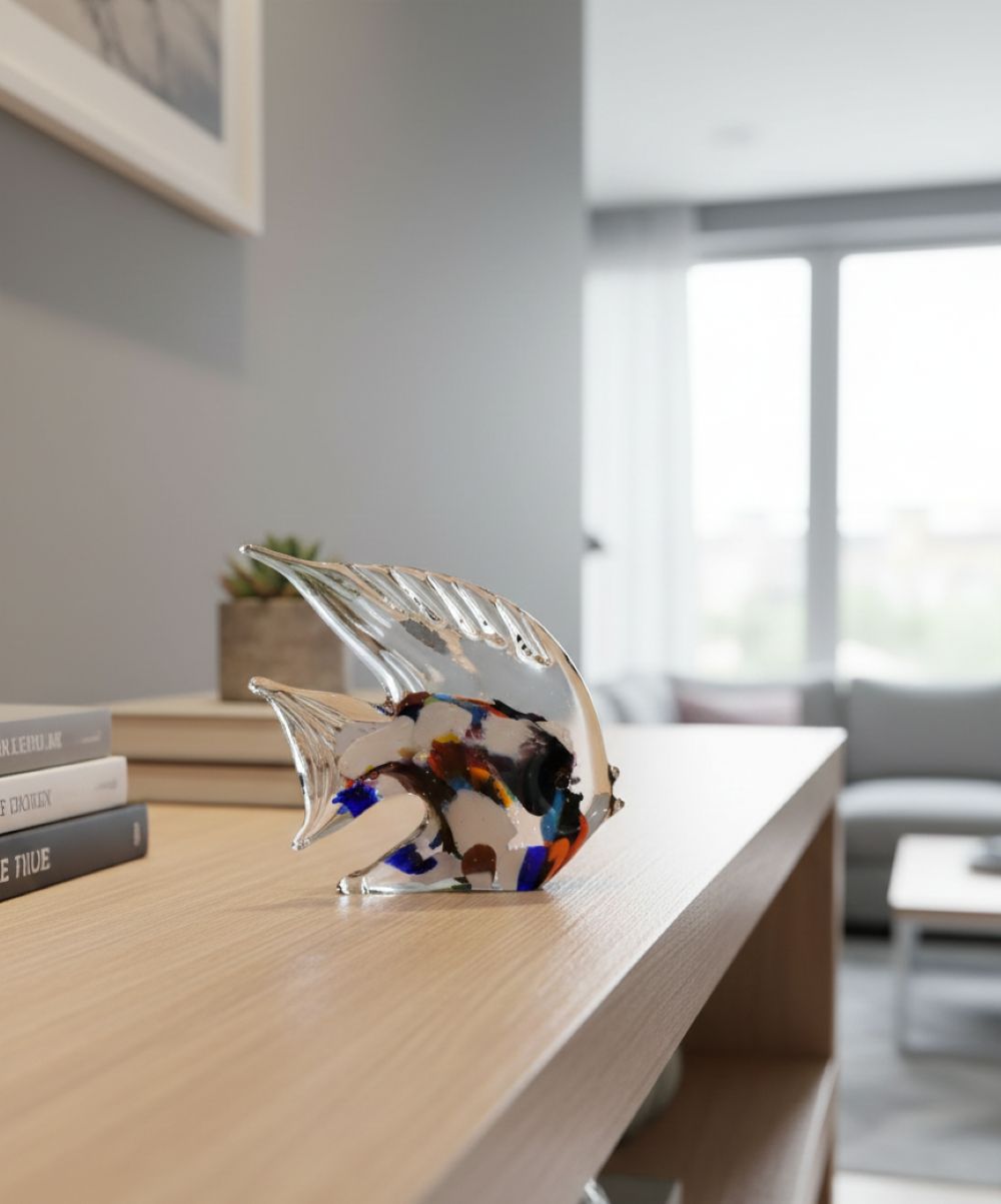 Skleněná ryba Mozaika - obrázek