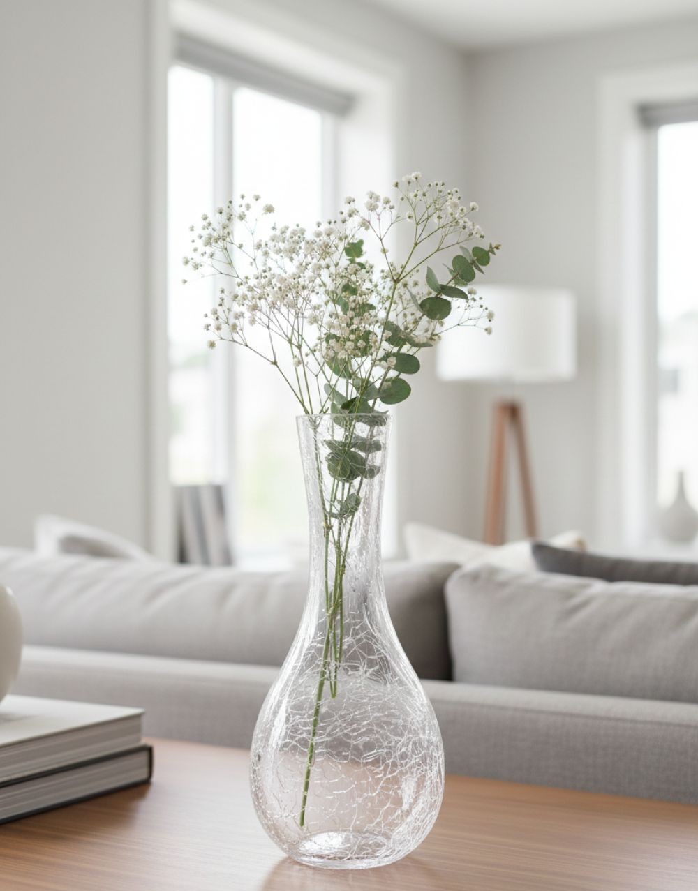 Skleněná vázička Krakle - obrázek