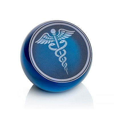 Skleněné těžítko Medicus - obrázek
