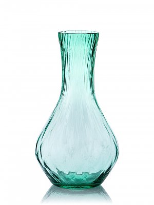 obr/003/i003490-sklenena-vaza-classic-gree.jpg Skleněná váza z kolekce Diamant CLASSIC Green transparent - obrázek