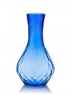 obr/003/i003493-sklenena-vaza-classic-blue.jpg Skleněná váza z kolekce Diamant CLASSIC Blue transparent - obrázek