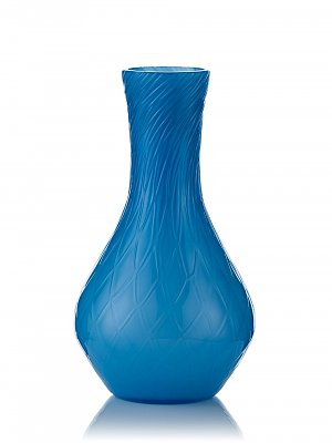 obr/003/i003496-sklenena-vaza-classic-blue.jpg Skleněná váza z kolekce Diamant CLASSIC Blue - obrázek