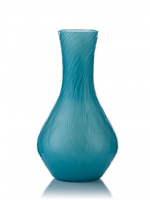 Skleněná váza z kolekce Diamant CLASSIC Mint - obrázek