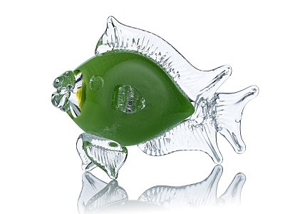 Skleněná ryba Limewave - obrázek