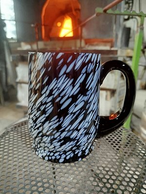 Skleněný půllitr  Doprodej - obrázek