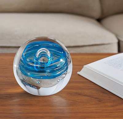 obr/003/i003573-sklenene-tezitko-tyrkys-sp.jpg Skleněné těžítko Turquoise spiral - obrázek