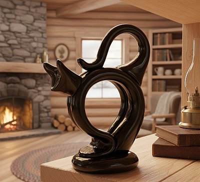 obr/003/i003763-sklenena-kocka-cerna.jpg Skleněná kočička Černá - obrázek