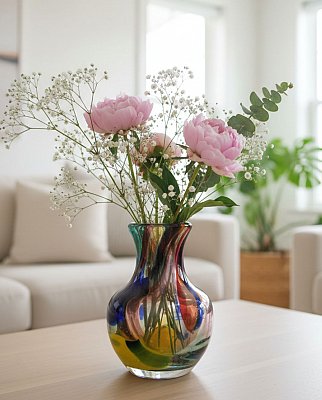 obr/003/i003856-sklenena-vazicka-multi-tra.jpg Skleněná vázička Colora - obrázek