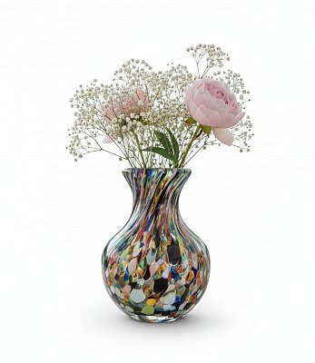 obr/003/i003861-sklenena-vaza-mozaika1.jpg Skleněná vázička Mozaika - obrázek