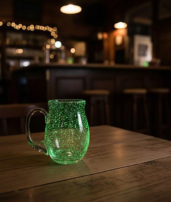 obr/003/i003898-sklenena-tretinka-sviti.jpg Fluorescenční svítící třetinka Zelená - obrázek