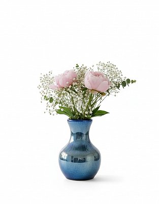 Skleněná vázička Iris - obrázek