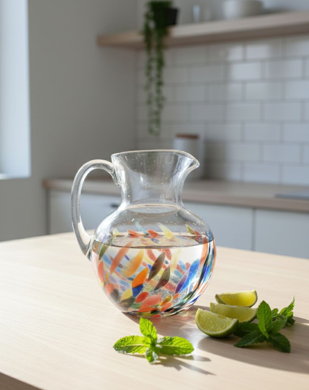 Skleněný džbán 1,8l MULTI Světlý - obrázek